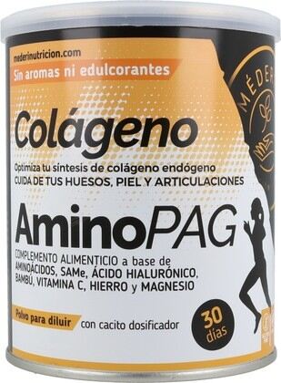 M&eacute;deri Nutrici&oacute;n Integrativa Mederi Nutricion Integrativa Amino Pag Colageno 360 Gr Sin Gluten Vegan