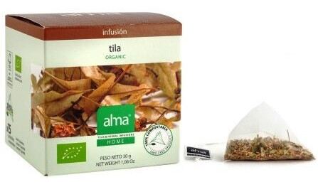 Alma Home Tila Infusi&oacute;n 15 Pir&aacute;mides Eco Vegan
