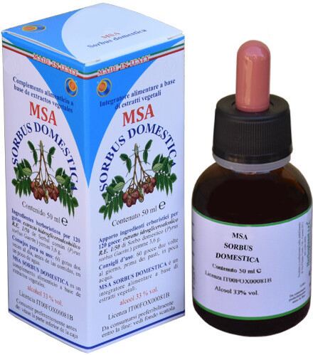 Herboplanet Msa Sorbus Domestica Yemas Serbal Comun 50 Ml