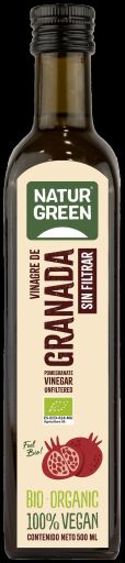 NaturGreen Naturgreen Vinagre De Granada Sin Filtrar Bio 500 Ml