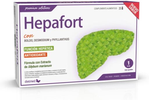 Dietmed Hepafort 20 Ampollas