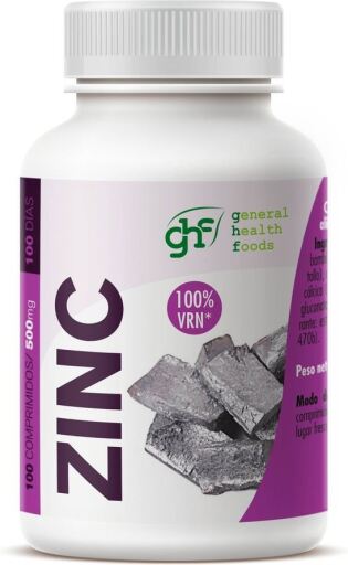 GHF Ghf Zinc 500mg 100 Comp