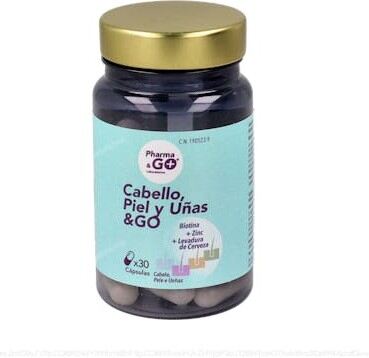 PHARMA&GO Pharma&go Cabello Piel Y U&ntilde;as & Go 30 Cap