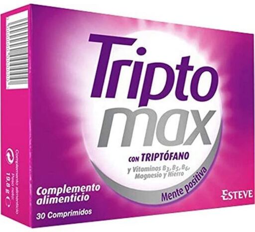 Esteve Triptomax - Complemento Alimenticio Para Regular El Estado An&iacute;mico. Compuesto De Tript&oacute;fano + Vitaminas Del Grupo B+ Hi