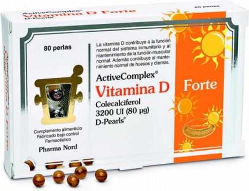 Pharma Nord Activecomplex Vitamina D Forte 80 Perlas