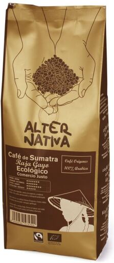 Alternativa 3 Caf&eacute; De Sumatra Raja Gayo Grano Ecol&oacute;gico 500 G