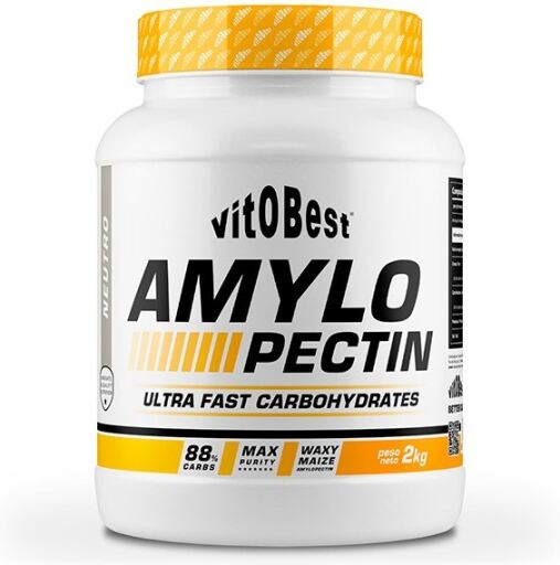 Vitobest Amylopectin 2 Kg - Hidratos De Carbono R&aacute;pidos Aportan Energ&iacute;a