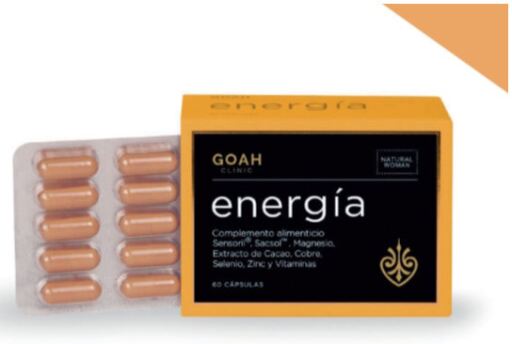 Goah Clinic Energ&iacute;a 60 C&aacute;psulas