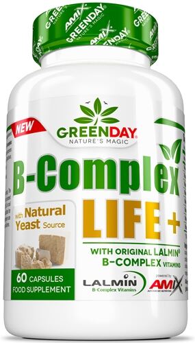 Amix GreenDay B-Complex Life-Forte+ 60 caps Lalmin B-complex Vitamins