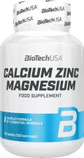 BioTechUSA Calcium Zinc Magnesium 100 Tabletas