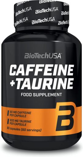 BioTechUSA Caffeine + Taurine - Cafeina + Taurina 60 caps