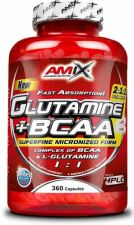 Glutamina + Bcaa + 360 Cápsulas - Aminoácidos Recuperador Muscular, Ideal para Deportistas Glutamina + Bcaa + 360 Cápsulas - Aminoácidos Recuperador Muscular, Ideal para Deportistas