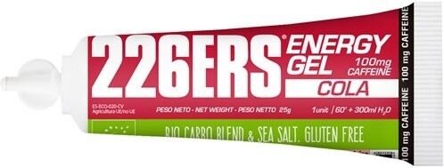 ENERGY GEL BIO 1 x 25GR 100mg CAFFEINE COLA*: Gel Energ&eacute;tico con 100mg de Cafe&iacute;na - Sin Gluten, Vegano y Ecol&oacute;gico - Tomar Antes o Durante el ejercicio - Activa y Da Energ&iacute;a