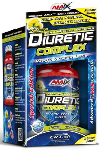 Diuretic Complex 90 C&aacute;psulas - Evita la retenci&oacute;n de l&iacute;quidos - Extractos Vegetales y Vitaminas