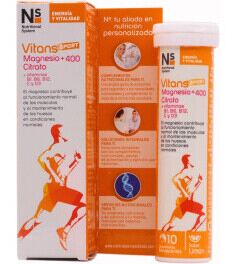 Nutritional System Ns Vitans Sport Magnesio +400 Citrato Vit B1-b6-b12-c-d3 10 Comp