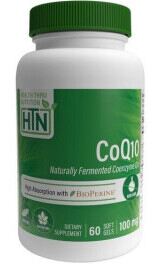 Health Thru Nutrition Coq10 With Bioperine 60 Softgels