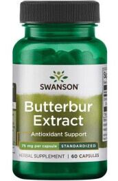 Swanson Butterbur Extract 75mg 60 Caps