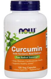 Now Turmeric Curcumin 120 Vcaps