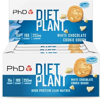PhD Phd Diet Plant Bar 12 Barritas X 55 Gr