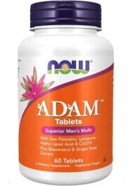 Now Vitaminas Adam 60 Tabs