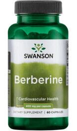 Swanson Berberina 60 C&aacute;psulas De 400mg
