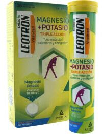 Leotron Magnesio Y Potasio 36 Tabletas Efervescentes
