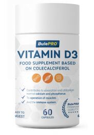 BulePRO Vitamina D3 60 Caps