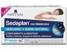 Natysal Sedaplan Con Melatonina 30 Caps