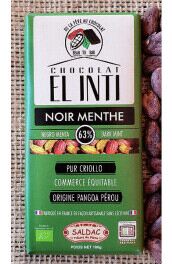 El Oro de los Andes El Oro De Los Andes Chocolate Con Menta 63% 100 Gr