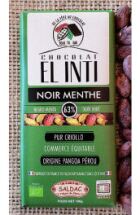 El Oro De Los Andes Chocolate Con Menta 63% 100 Gr