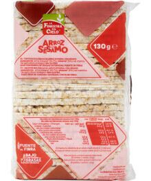 Finestra Tortitas Arroz Con Sesamo Bio 130g